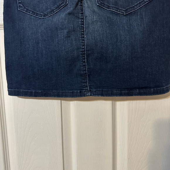 NWT Express High Rise Denim Perfect Mini Skirt - Picture 11 of 16